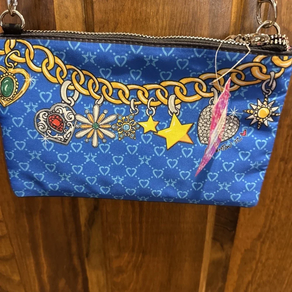 Brighton Glam Girl Crossbody Bag Pouch Purse excellent used